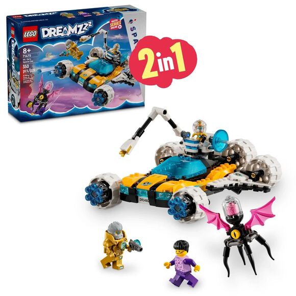 LEGO DREAMZzz Mr. Oz’s Space Car Toy, Transforming Vehicle Building Set, Incl...